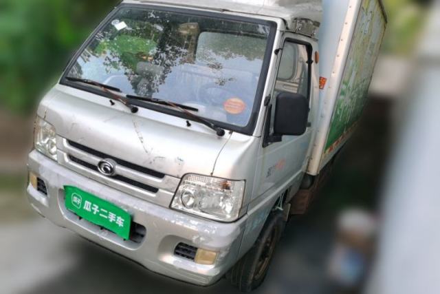 Used Foton Xiangling M Foton gasoline-CNG manual two-seat box truck