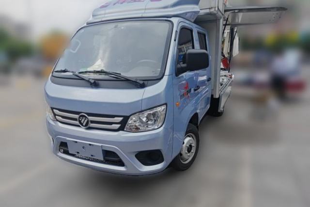 Used Foton Xiangling M 2018 1.5L Non-Load-Bearing Double-Cab with Dual Rear Tires (Cargo Version) DAM15L