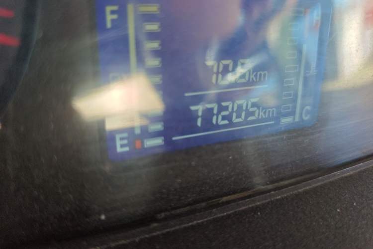 Used Foton Xiangling M 2018 1.2L Non-承载 Double-Cab Single Rear Tire (Cargo) 4W12M1 Odometer Close Up