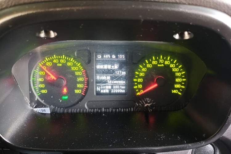 Used Foton Xiangling M New Energy 2023 M1 BYD Flatbed Cargo Box Instrument Cluster