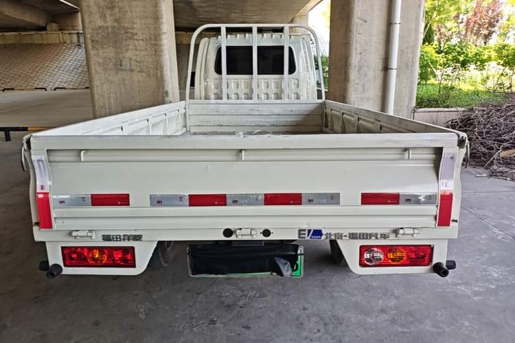 Used Foton Xiangling M New Energy 2023 M1 BYD Flatbed Cargo Box Rear
