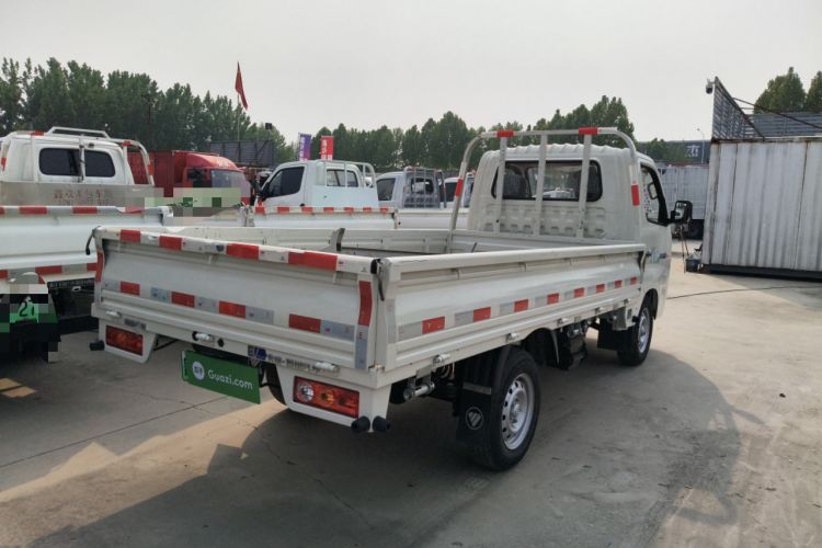 Used Foton Xiangling M New Energy 2023 M1 BYD Flatbed Cargo Box Rear Right 45 Deg