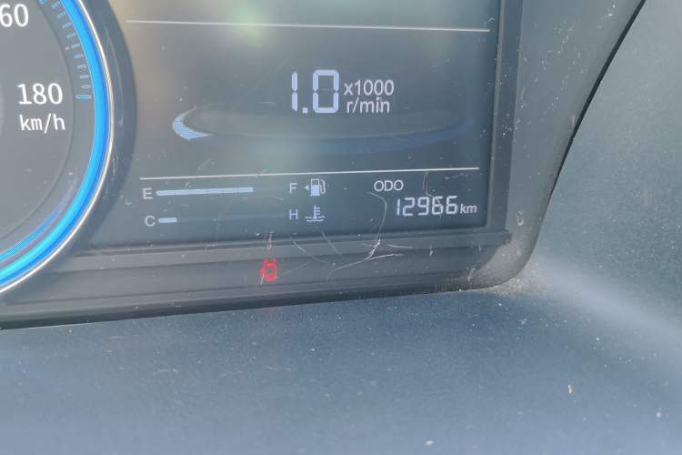 Used Foton Xiaoka Star 3  Odometer Close Up