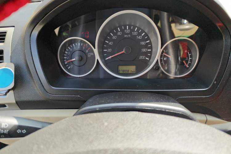 Used GAC Gonow Aoosed G5 2012 2.0L Manual Two-Wheel-Drive Elite Edition Odometer Close Up