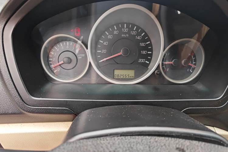 Used GAC Gonow Aoosed GX5 2012 2.0L Manual Gasoline Two-Wheel Drive Fashion Edition Odometer Close Up