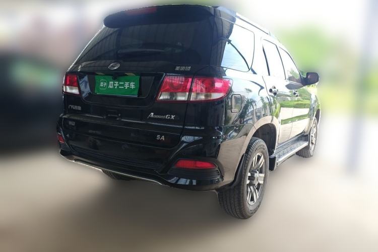 Used GAC Gonow Aoosed GX5 2012 2.4L Automatic Gasoline 4x4 Fashion Edition Rear Right 45 Deg