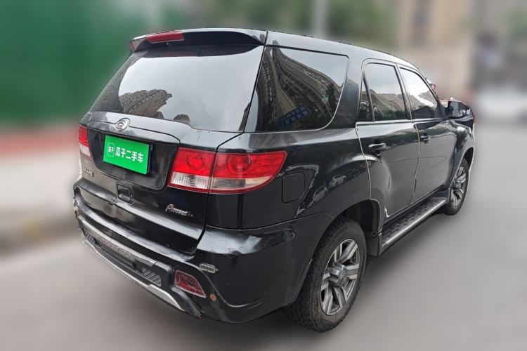 Used GAC Gonow Aoosed GX5 2012 2.0L Manual Gasoline Two-Wheel Drive Fashion Edition Rear Right 45 Deg