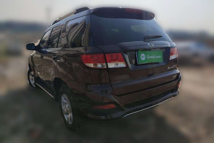 Used GAC Gonow Aoosed GX5 2012 2.4L Automatic Gasoline Two-Wheel Drive Sunroof Version Rear Left 45 Deg