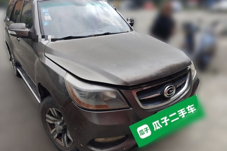Used GAC Gonow Aoosed GX5 2012 2.0L Manual Gasoline Two-Wheel Drive Fashion Edition Front Right 45 Deg