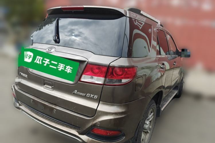 Used GAC Gonow Aoosed GX5 2012 2.0L Manual Gasoline Two-Wheel Drive Fashion Edition Rear Right 45 Deg