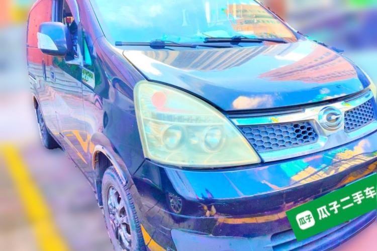 Used GAC Gonow Starry 2013 1.5L Seven-Seater Elite Model Front Right 45 Deg