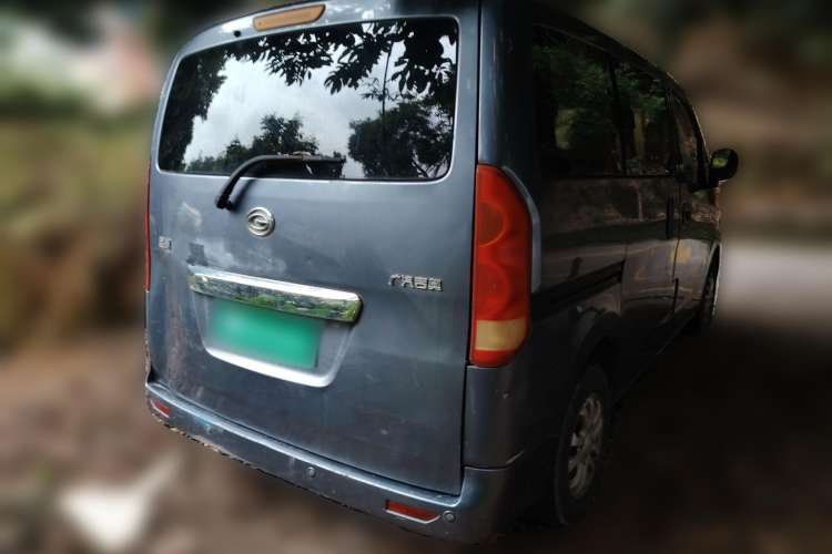 Used GAC Gonow Starry 2013 1.5L Seven-Seater Luxury Model Rear Right 45 Deg