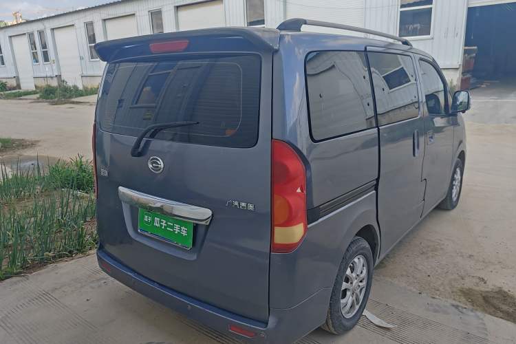 Used GAC Gonow Starry 2013 1.5L Seven-Seater Supreme Model Rear Right 45 Deg