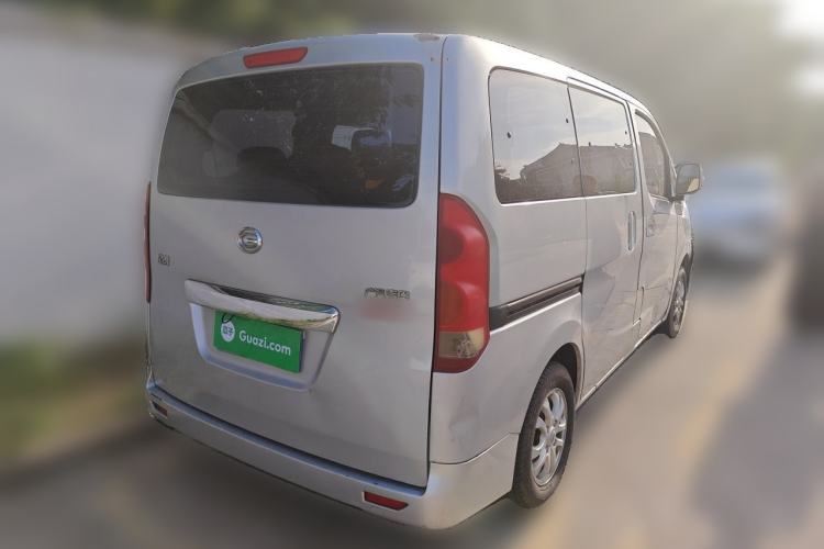 Used GAC Gonow Starry 2013 1.5L Seven-Seater Elite Model Rear Right 45 Deg