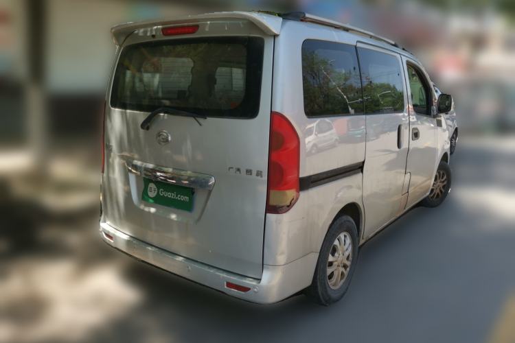 Used GAC Gonow Starry 2013 1.5L Seven-Seater Luxury Model Rear Right 45 Deg