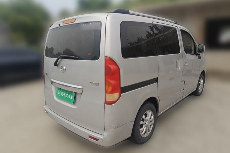 Used GAC Gonow Starry 2013 1.5L Seven-Seater Supreme Model Rear Right 45 Deg