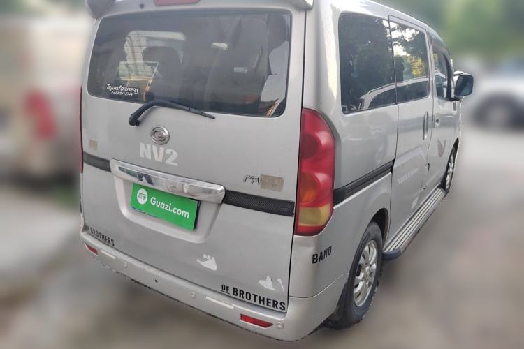 Used GAC Gonow Starry 2013 1.5L Seven-Seater Luxury Model Rear Right 45 Deg