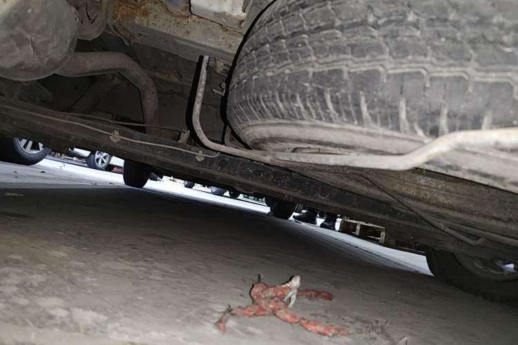 Used GAC Gonow Starry 2013 1.5L Seven-Seater Supreme Model Chassis Rear