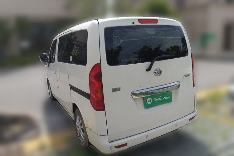 Used GAC Gonow Starry 2013 1.5L Seven-Seater Luxury Model Rear Left 45 Deg