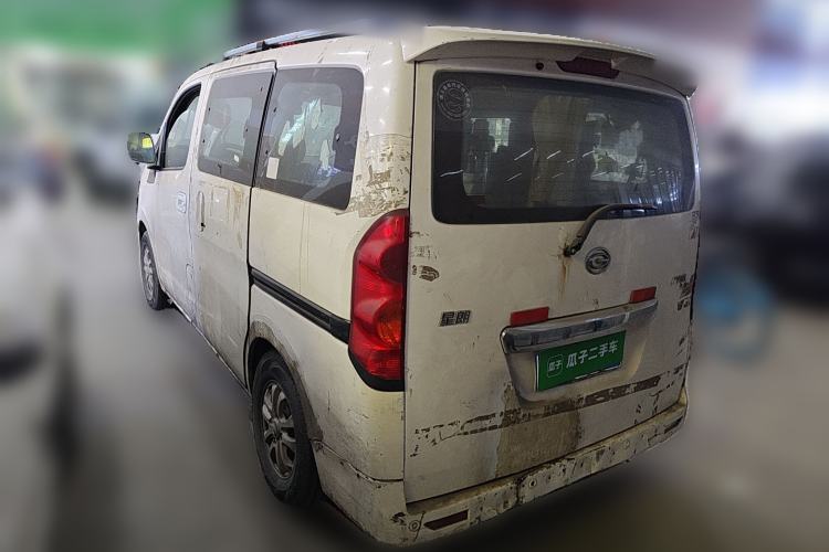 Used GAC Gonow Starry 2013 1.5L Seven-Seater Supreme Model Rear Left 45 Deg