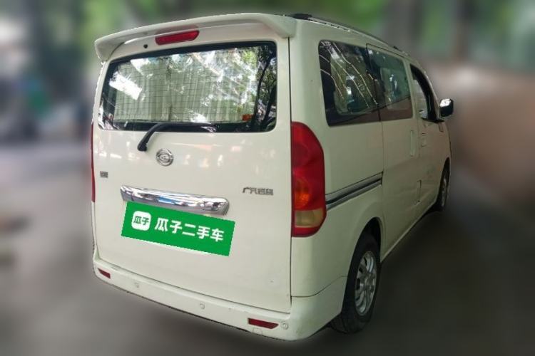 Used GAC Gonow Starry 2013 1.5L Seven-Seater Luxury Model Rear Right 45 Deg