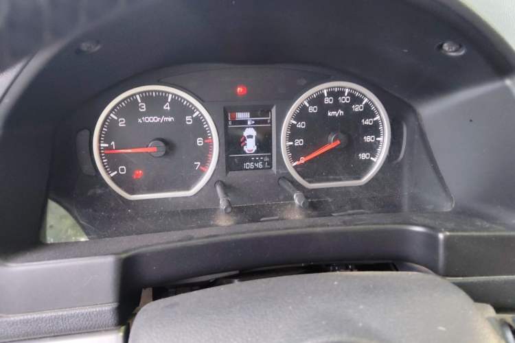 Used GAC Gonow Starry 2014 1.5L Luxury Model Odometer Close Up