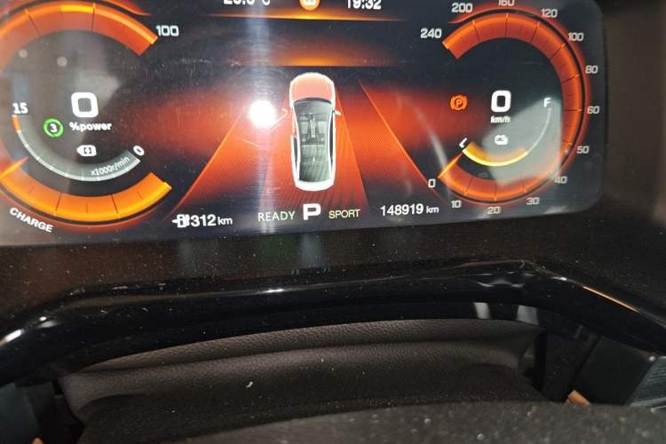 Used GAC Group Toyota iA5 2019 Luxury Edition Odometer Close Up