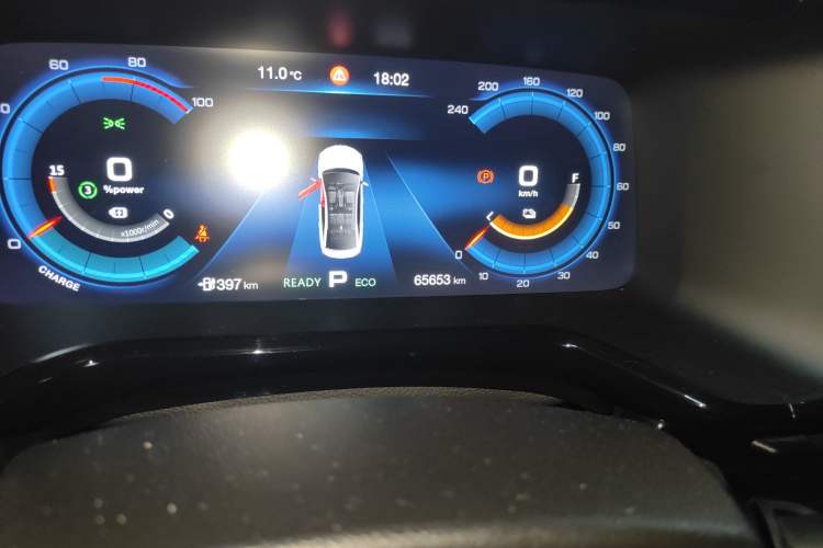 Used GAC Group Toyota iA5 2019 Luxury Edition Odometer Close Up