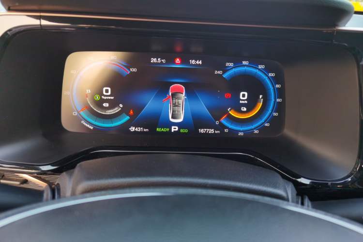 Used GAC Group Toyota iA5 2019 Luxury Edition Odometer Close Up