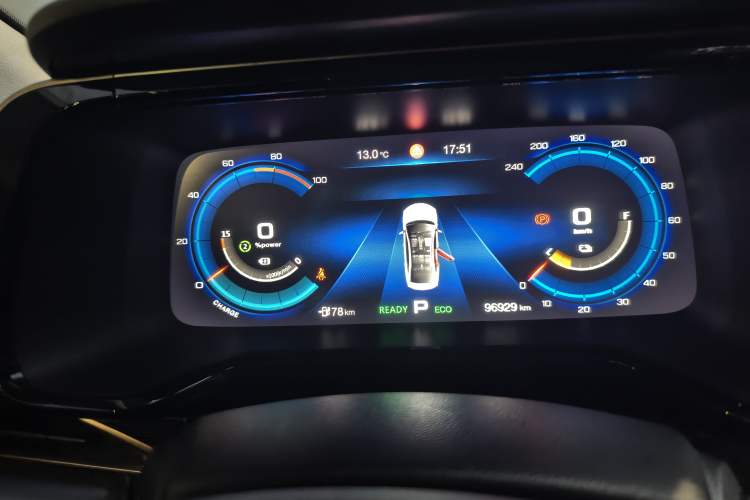Used GAC Group Toyota iA5 2019 Luxury Edition Odometer Close Up
