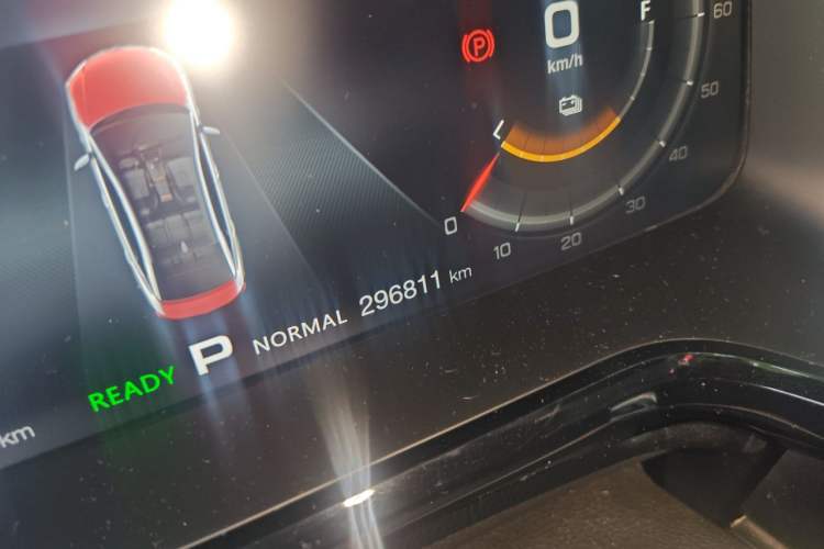 Used GAC Group Toyota iA5 2019 Luxury Edition Odometer Close Up