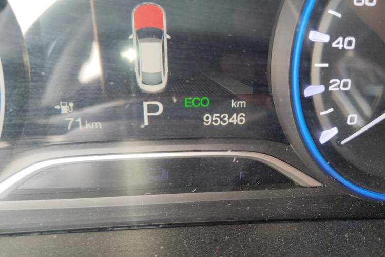 Used GAC Group Toyota iA5 2019 Leading Edition Odometer Close Up