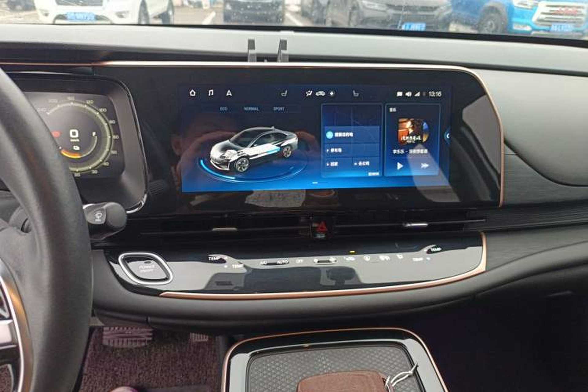 Used GAC Group Toyota iA5 2021 Deluxe Edition Audio And AC Panel
