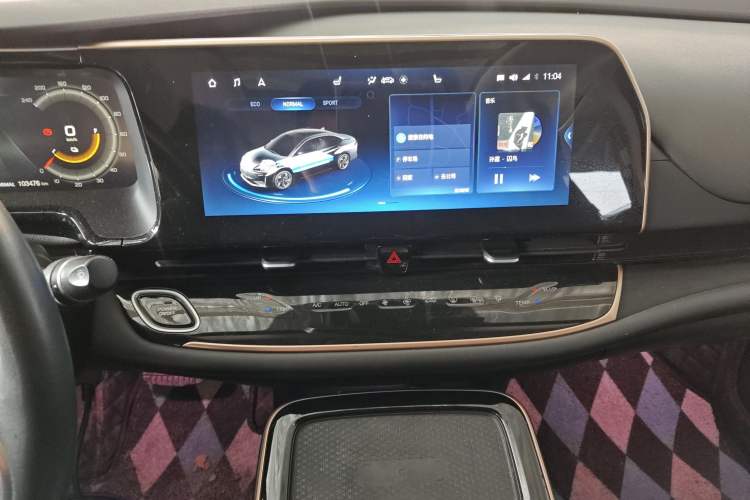 Used GAC Group Toyota iA5 2021 Deluxe Edition Audio And AC Panel