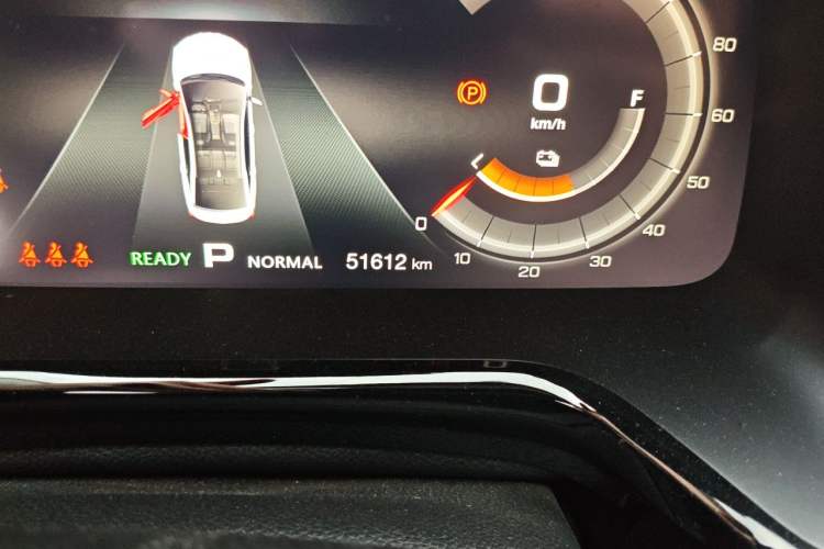 Used GAC Group Toyota iA5 2021 Deluxe Edition Odometer Close Up