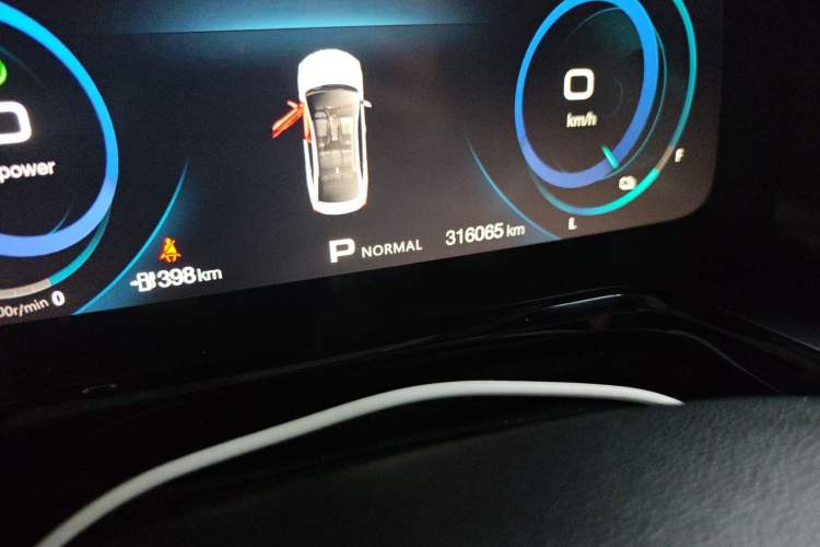 Used GAC Group Toyota iA5 2021 Leading Edition Odometer Close Up