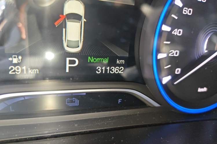 Used GAC Group Toyota iA5 2021 Leading Edition Odometer Close Up