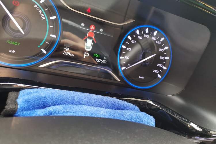 Used GAC Group Toyota iA5 2021 Leading Edition Odometer Close Up