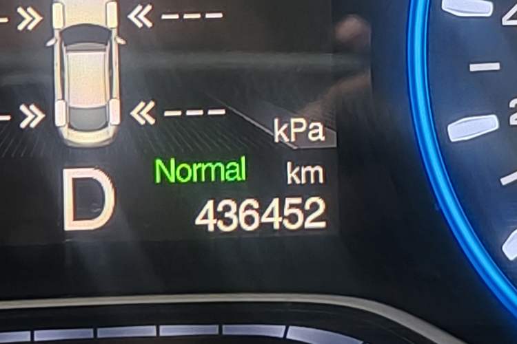 Used GAC Group Toyota iA5 2022 Leading Edition Odometer Close Up