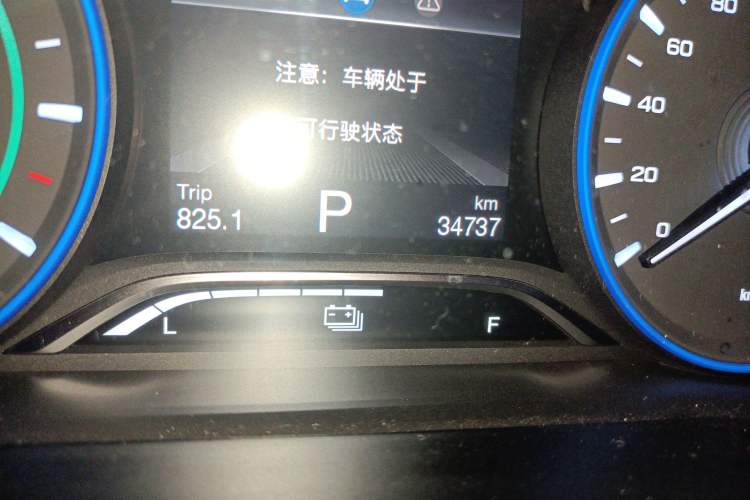 Used GAC Group ix4 2018 Leading Edition Odometer Close Up