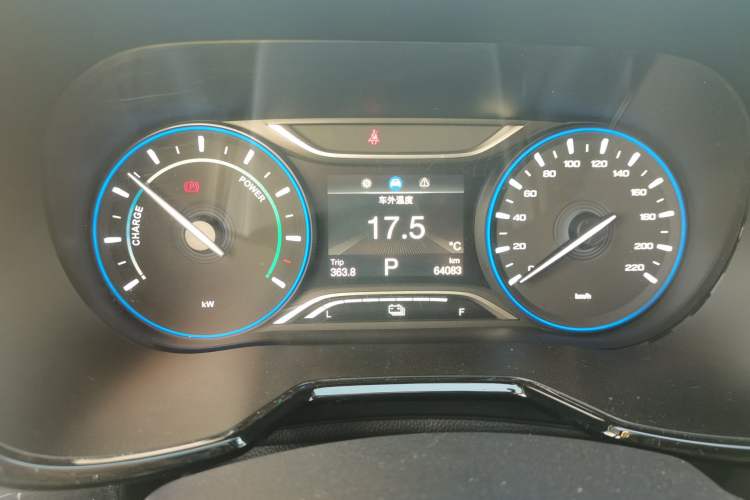 Used GAC Group ix4 2018 Leading Edition Odometer Close Up