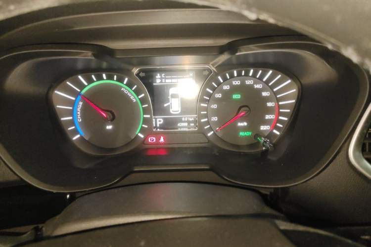 Used GAC Group PHEV  Odometer Close Up