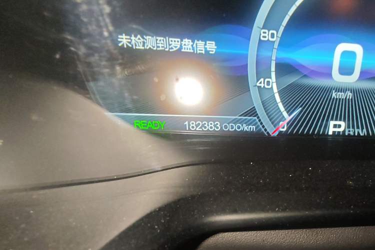 Used GAC Group Qizhi EV 2019 EV530 Smart Drive Edition Odometer Close Up