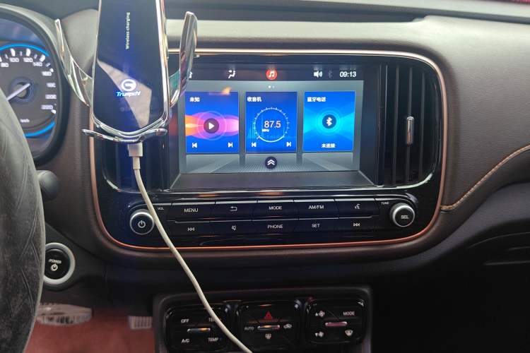 Used GAC Group Qizhi EV 2019 EV530 SharpLine Edition Audio And AC Panel