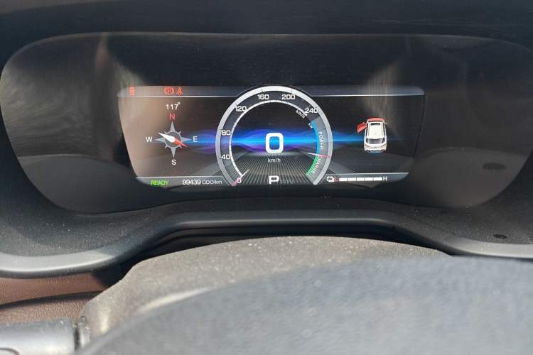 Used GAC Group Qizhi EV 2019 EV530 Smart Drive Edition Odometer Close Up
