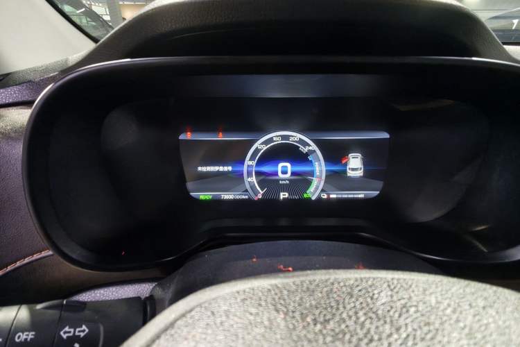 Used GAC Group Qizhi EV 2019 EV530 Smart Drive Edition Odometer Close Up