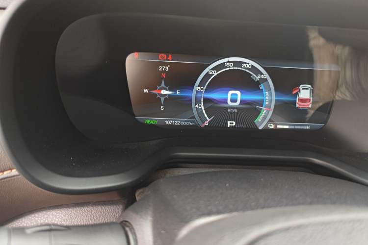 Used GAC Group Qizhi EV 2019 EV530 Smart Drive Edition Odometer Close Up