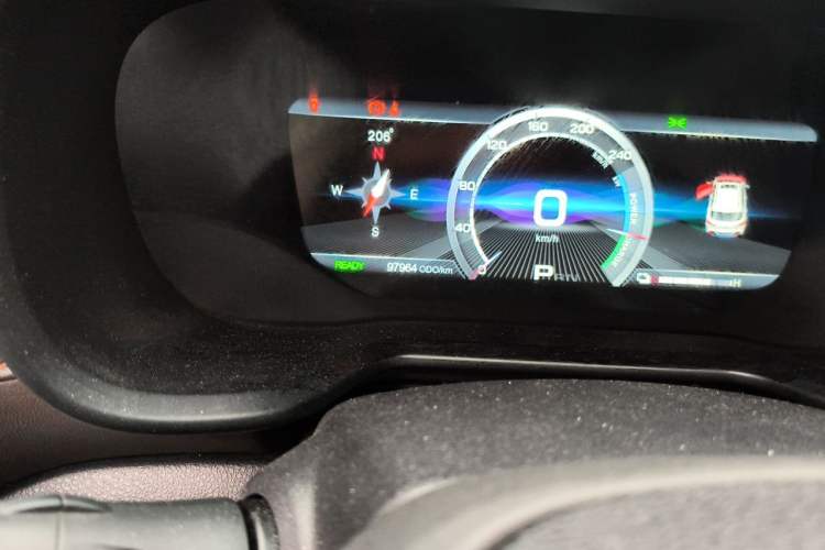 Used GAC Group Qizhi EV 2019 EV530 Smart Drive Edition Odometer Close Up
