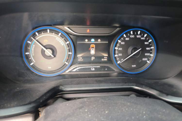 Used GAC Group Qizhi EV 2019 EV530 Smart Drive Edition Odometer Close Up