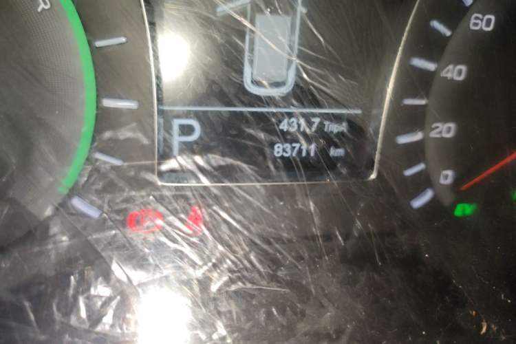 Used GAC Group Qizhi PHEV  Odometer Close Up